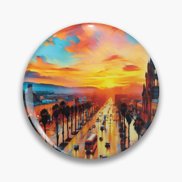 Item preview, San Jose at Sunset designed and sold by badguyduh.