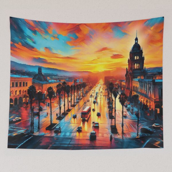 Item preview, San Jose at Sunset designed and sold by badguyduh.