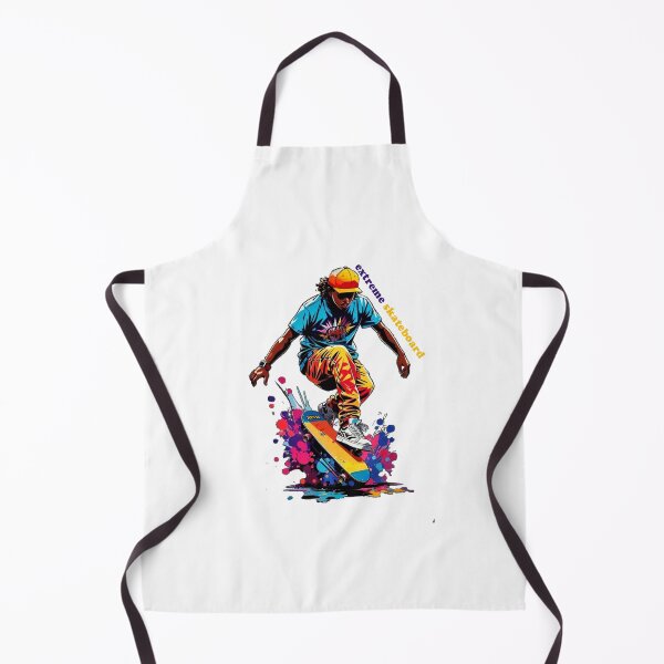 Item preview, illustration young man on extreme skateboard designed and sold by albertotv250.