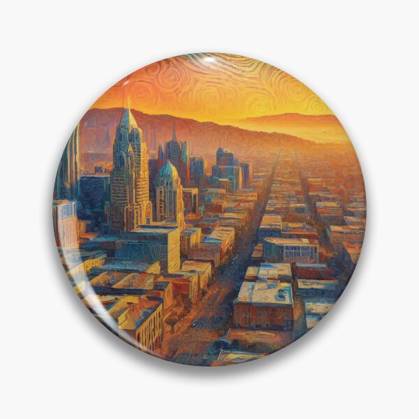 Item preview, San Jose at Sunset designed and sold by badguyduh.