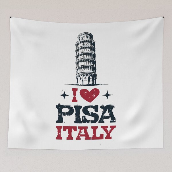 Item preview, I Love Pisa - Italy  designed and sold by GoodOldVintage.