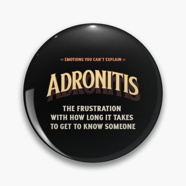 Item preview, Emotions Feelings You Cannot Explain Adronitis designed and sold by StudioTVDinners.