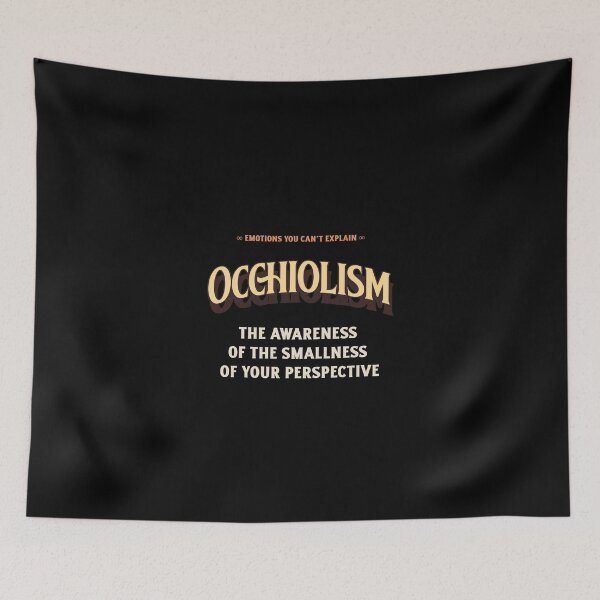 Item preview, Emotions Feelings You Cannot Explain Occhiolism  designed and sold by StudioTVDinners.