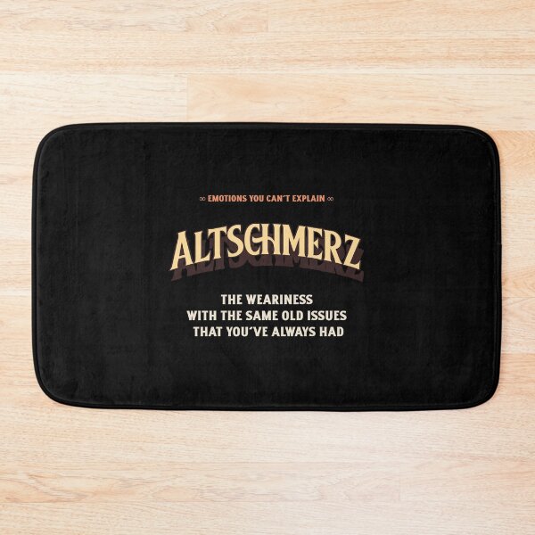 Item preview, Emotions Feelings You Cannot Explain Altschmerz  designed and sold by StudioTVDinners.