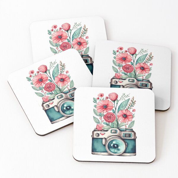 Item preview, Watercolor vintage camera designed and sold by PawelNature.