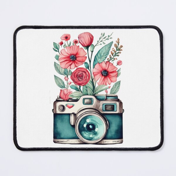Item preview, Watercolor vintage camera designed and sold by PawelNature.
