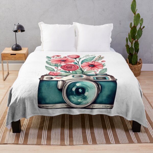 Item preview, Watercolor vintage camera designed and sold by PawelNature.