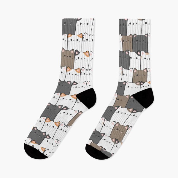 Item preview, Cute Kittys Pattern Design designed and sold by RainSugarSalt.
