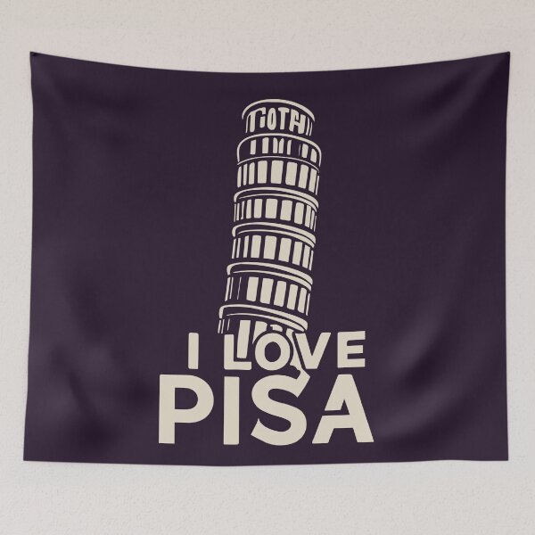Item preview, I Love Pisa - Italy  designed and sold by GoodOldVintage.