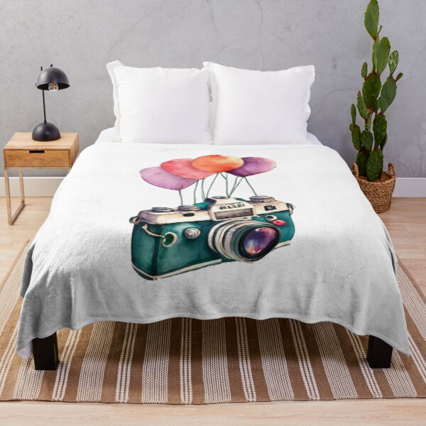 Item preview, Watercolor vintage camera designed and sold by PawelNature.
