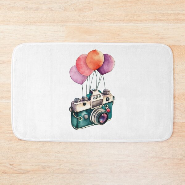 Item preview, Watercolor vintage camera designed and sold by PawelNature.
