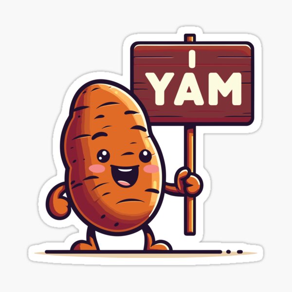 Item preview, I YAM designed and sold by FRIDesign.