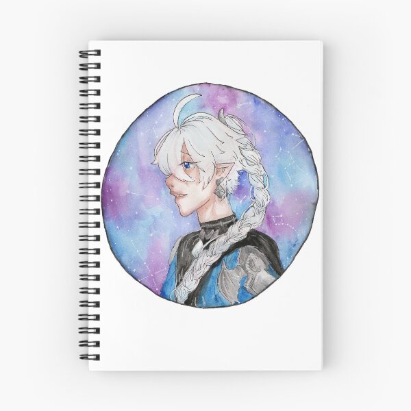 Item preview, FFXIV Alphinaud Leveilleur Watercolor Portrait designed and sold by Ostrythe.