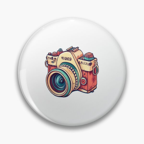 Item preview, Watercolor vintage camera designed and sold by PawelNature.