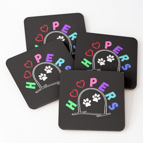 Item preview, Hoopers - Hoopers, with hearts, colorful, with hoop designed and sold by LBKdesigns.