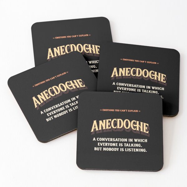 Item preview, Emotions Feelings You Cannot Explain Anecdoche designed and sold by StudioTVDinners.