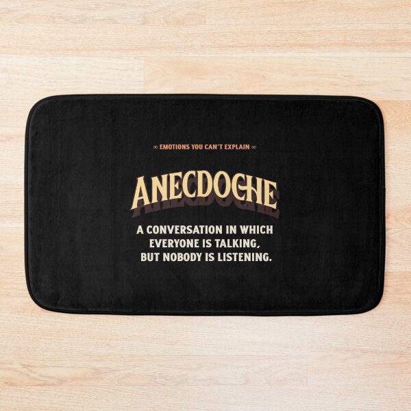 Item preview, Emotions Feelings You Cannot Explain Anecdoche designed and sold by StudioTVDinners.