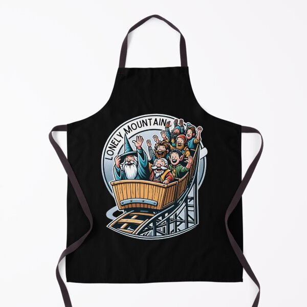 Item preview, Lonely Mountain Roller Coaster Ride - Funny Fantasy designed and sold by Fenay Designs.