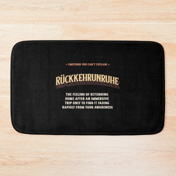 Item preview, Emotions Feelings You Cannot Explain Rückkehrunruhe designed and sold by StudioTVDinners.