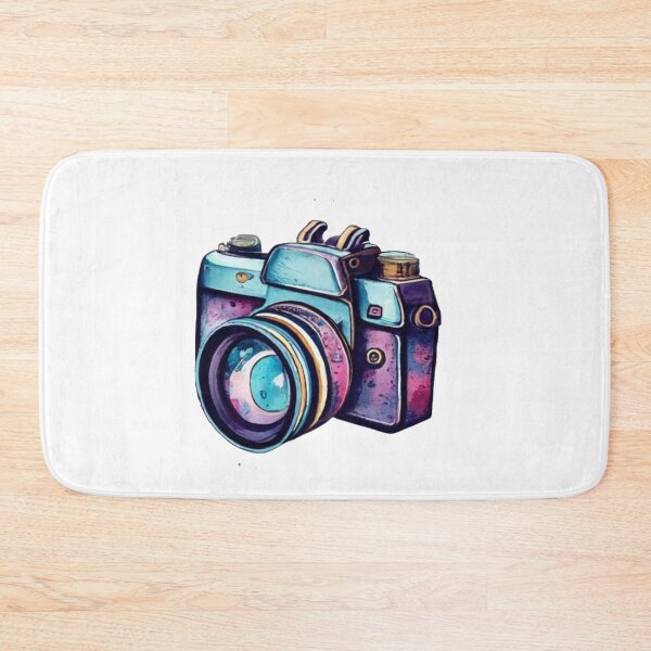 Item preview, Watercolor vintage camera designed and sold by PawelNature.
