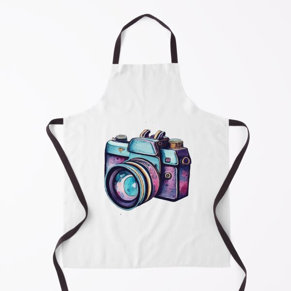 Item preview, Watercolor vintage camera designed and sold by PawelNature.