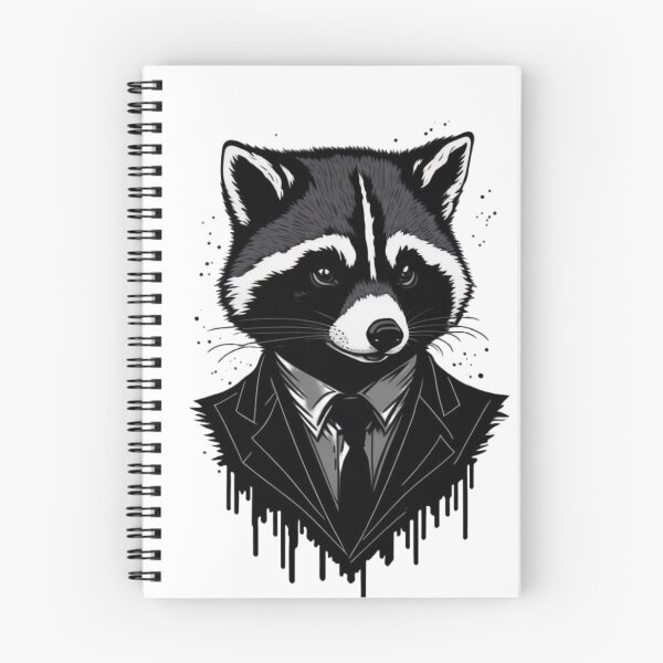 Item preview, Raccoon Vector Design: Wildlife-Inspired Digital Print designed and sold by El Rincón Gatuno .