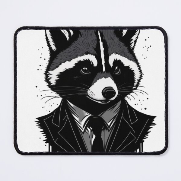 Item preview, Raccoon Vector Design: Wildlife-Inspired Digital Print designed and sold by El Rincón Gatuno .