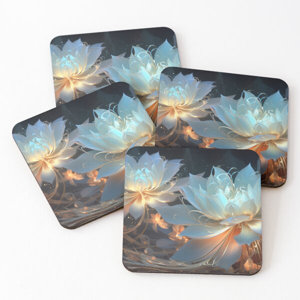 Item preview, Ethereal Pearl Flowers designed and sold by pinkal.
