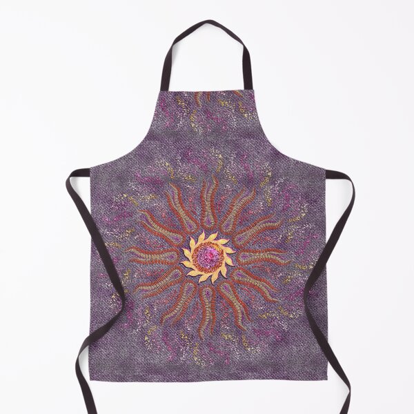 Item preview, Embroidery Style Lesbian Pride Sunflare Mandala designed and sold by FalcoSkyWolf.