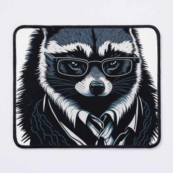 Item preview, Nature-Themed Raccoon Vector Graphic: Instant Art designed and sold by El Rincón Gatuno .