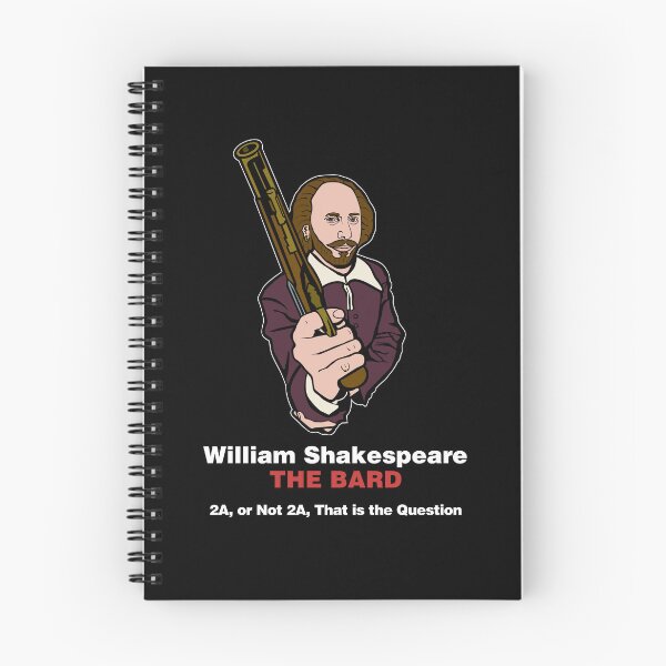 Item preview, William Shakespeare 2nd Amendment The Bard designed and sold by twHistory.