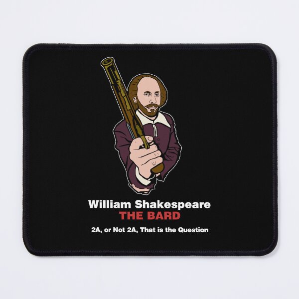 Item preview, William Shakespeare 2nd Amendment The Bard designed and sold by twHistory.