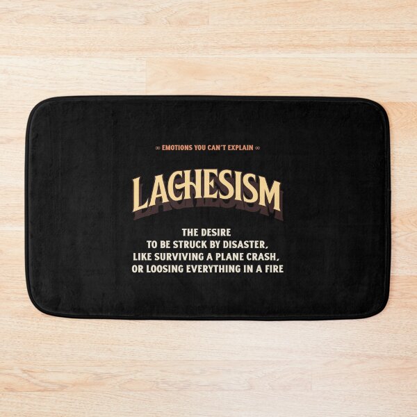Item preview, Emotions Feelings You Cannot Explain Lachesism designed and sold by StudioTVDinners.