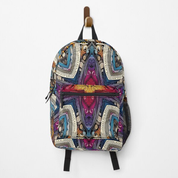 Item preview, Vibrant Honeycomb Cultural Tapestry designed and sold by Mirror-Patterns.