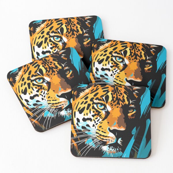 Item preview, Hunting Jungle Leopard Panther Pop Art designed and sold by TheWildFlix.