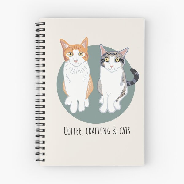 Item preview, Coffee, Crafting and Cats designed and sold by Janpaints22.