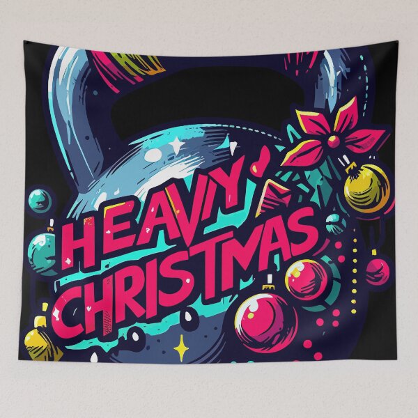 Item preview, Festive Strength: "Heavy Christmas" Kettlebell Edition designed and sold by Suuriel.