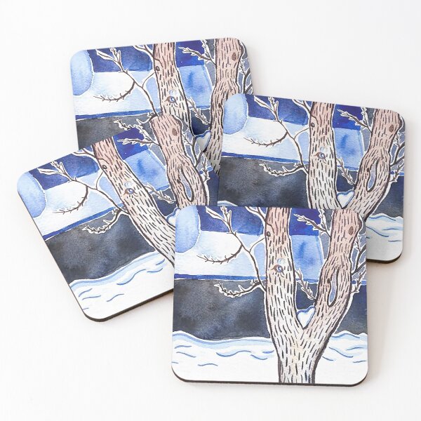 Item preview, Tree Out The Window in Winter designed and sold by SadieBadour.