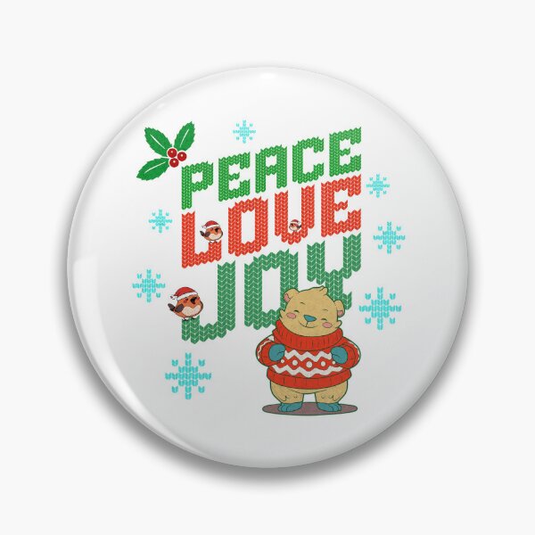 Item preview, Peace, Love, Joy, Little Bear and three little Birds designed and sold by AychtuoImages.