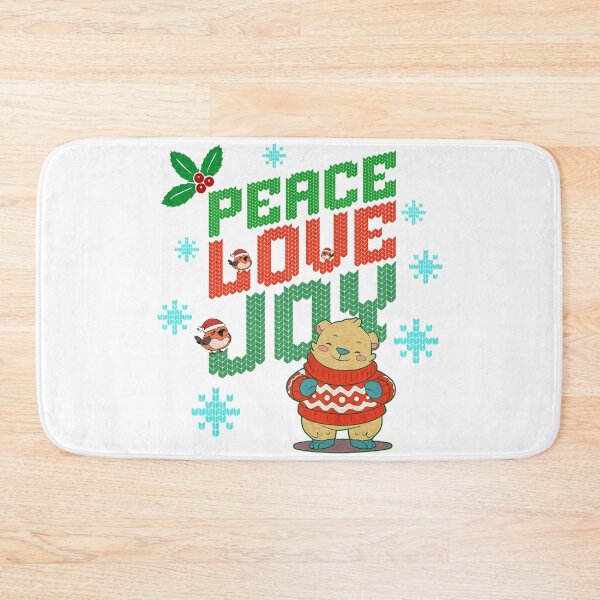 Item preview, Peace, Love, Joy, Little Bear and three little Birds designed and sold by AychtuoImages.
