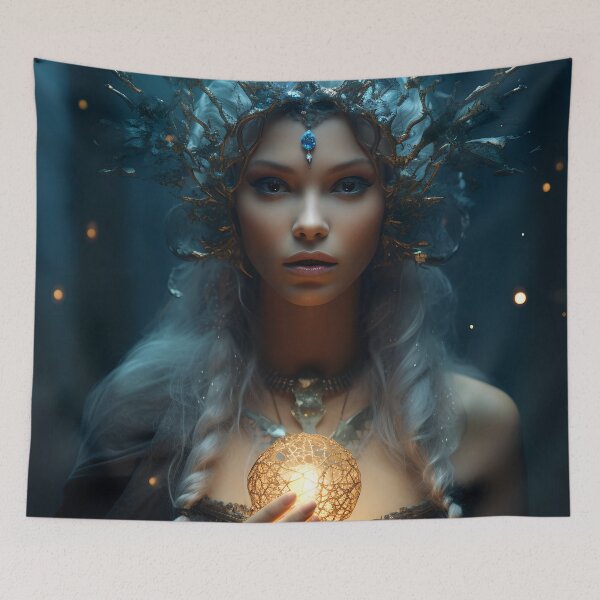 Item preview, Shamanic Witch designed and sold by Red Witch Art.