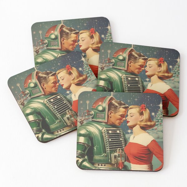 Item preview, 1950s Sci-fi Christmas kiss designed and sold by Brendon987.