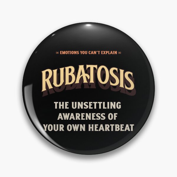 Item preview, Emotions Feelings You Cannot Explain Rubatosis designed and sold by StudioTVDinners.