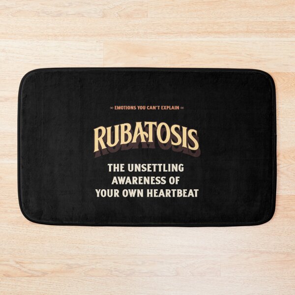 Item preview, Emotions Feelings You Cannot Explain Rubatosis designed and sold by StudioTVDinners.