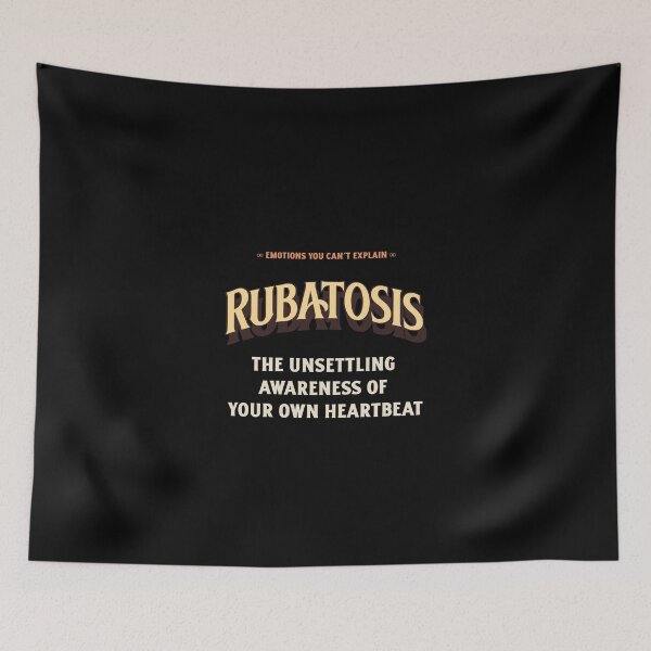 Item preview, Emotions Feelings You Cannot Explain Rubatosis designed and sold by StudioTVDinners.