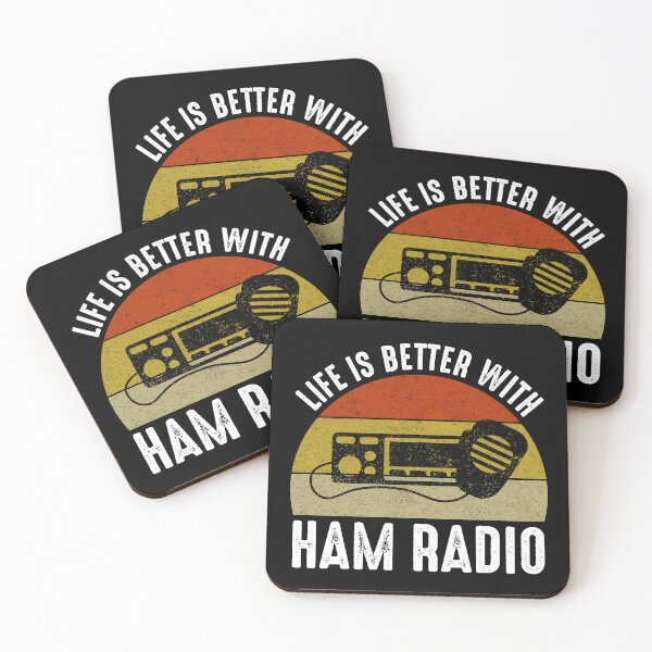 Item preview, Life Is Better With Ham Radio designed and sold by Cat Lady Designs.