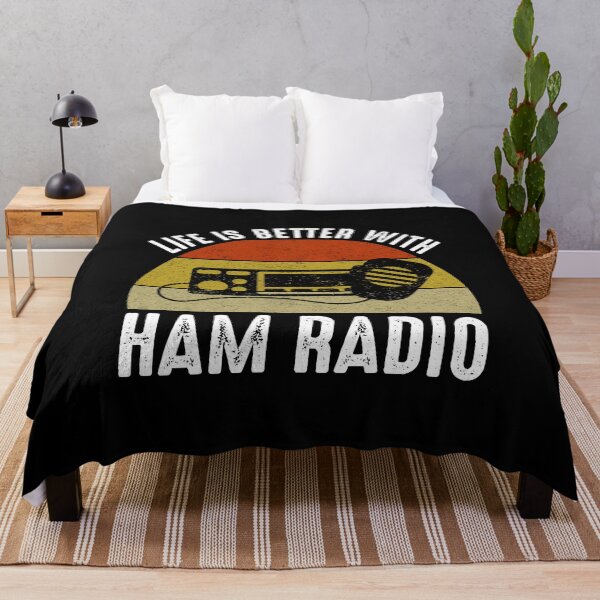Item preview, Life Is Better With Ham Radio designed and sold by Cat Lady Designs.