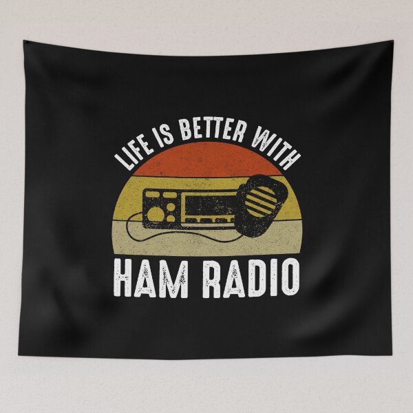 Item preview, Life Is Better With Ham Radio designed and sold by Cat Lady Designs.
