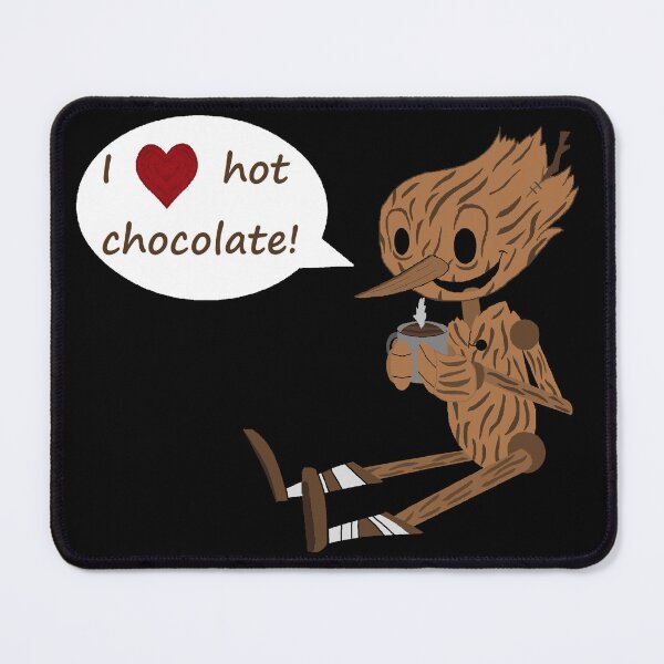 Item preview, Guillermo Del Toro Pinocchio (with a warm cup of cocoa) (little painted heart) designed and sold by Soulfate.