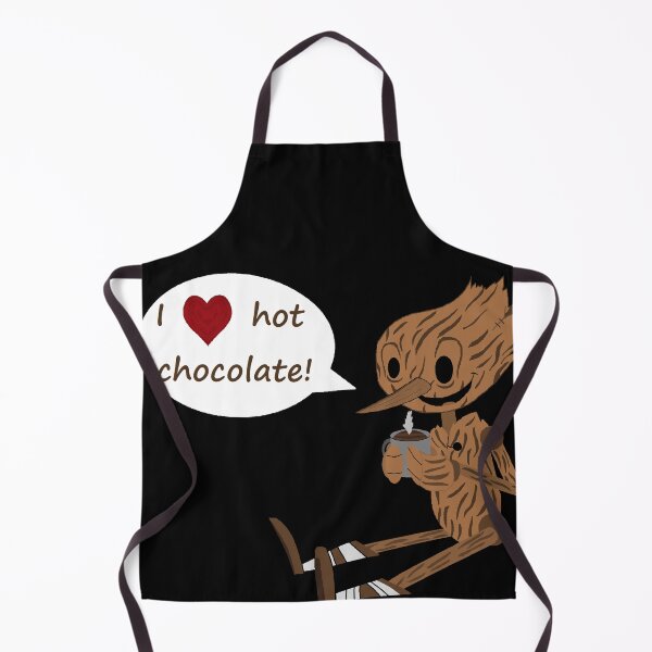 Item preview, Guillermo Del Toro Pinocchio (with a warm cup of cocoa) (little painted heart) designed and sold by Soulfate.